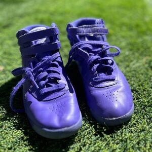 Reebok Girls' High-Top Athletic Sneakers in Purple